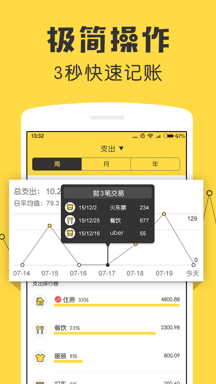 鲨鱼记账app截图3