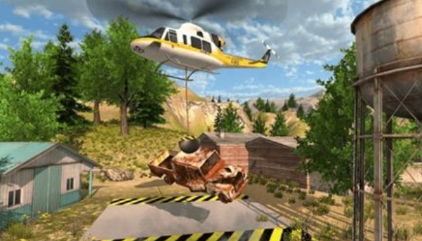 模拟直升机飞行截图1