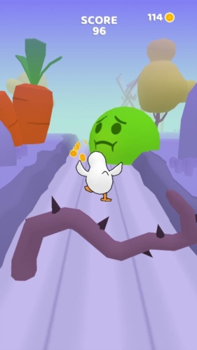 鸭子快跑跑酷游戏