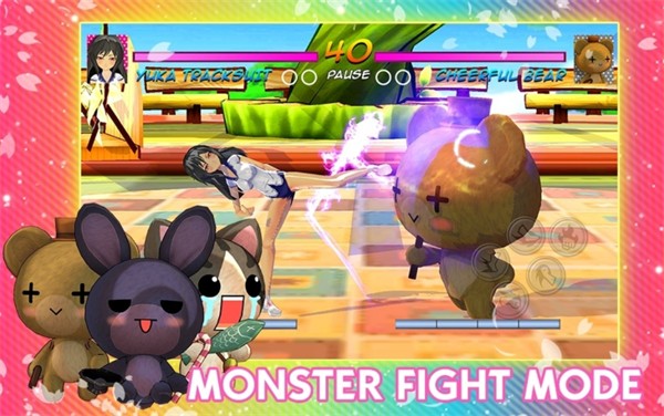 高中女生战斗模拟器游戏