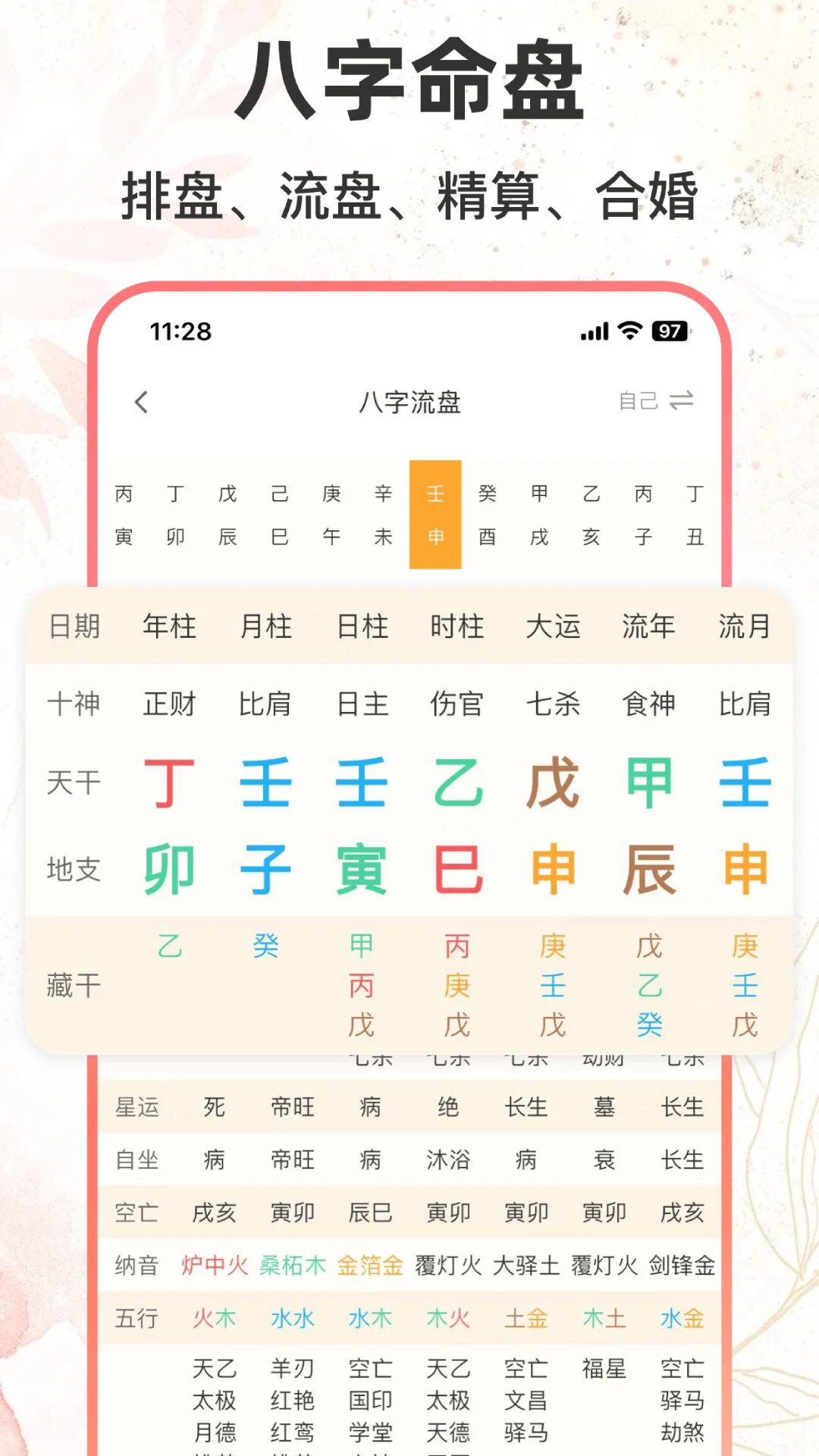 八字排盘助手截图3