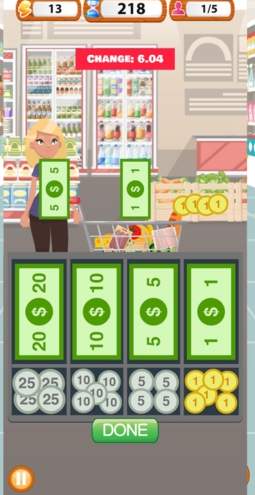 超市收银员模拟器