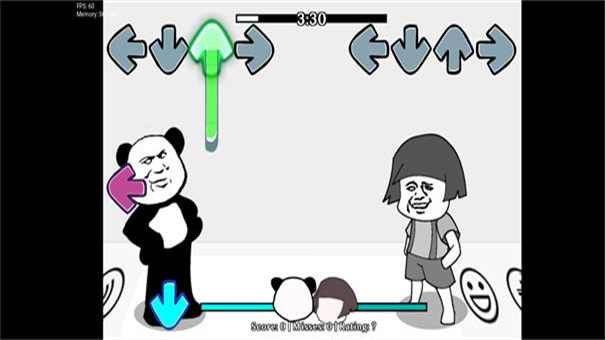fnf熊猫人和蘑菇头模组截图3