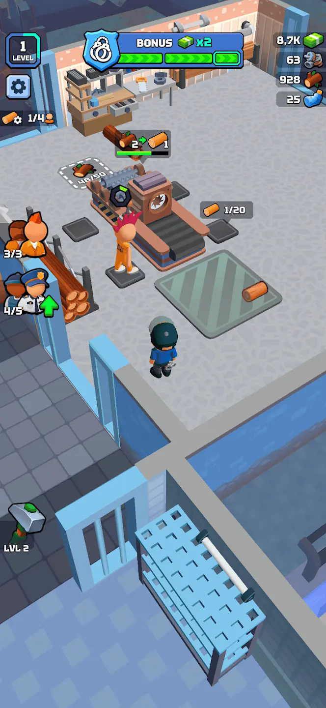 监狱长囚犯与狱警截图2