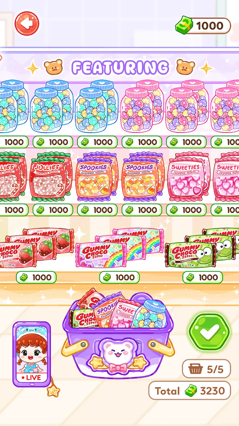 asmr女孩直播吃播截图4