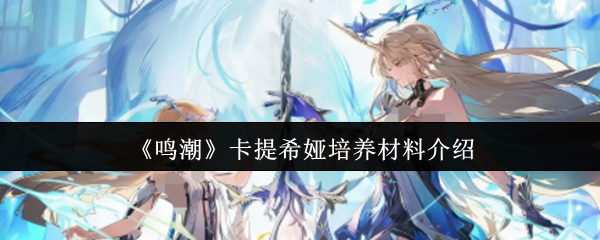 鸣潮卡提希娅培养材料要什么