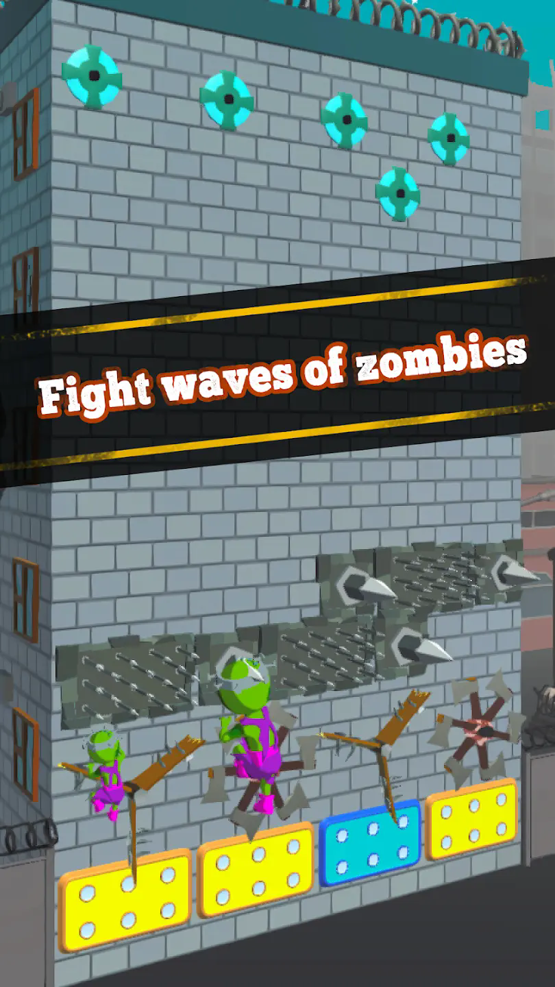 屋顶生存僵尸塔防截图5