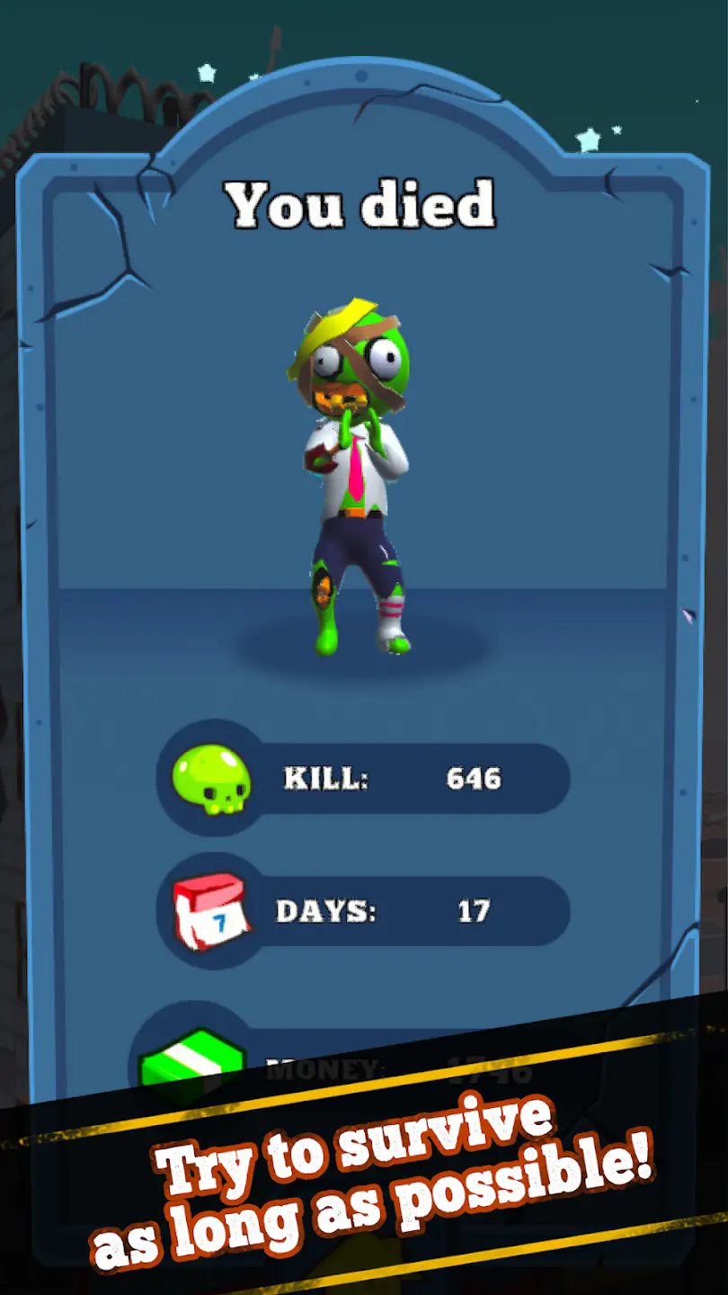 屋顶生存僵尸塔防截图4