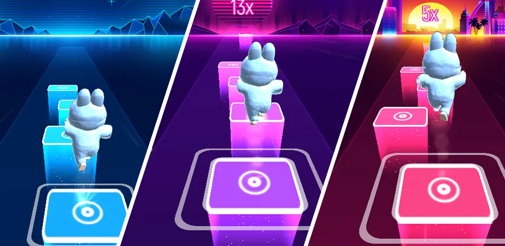 拉布布方块舞蹈