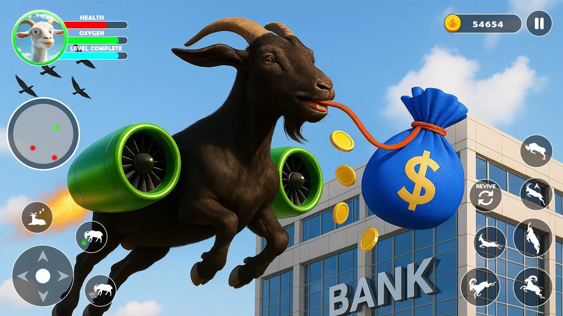 疯狂山羊模拟器截图3