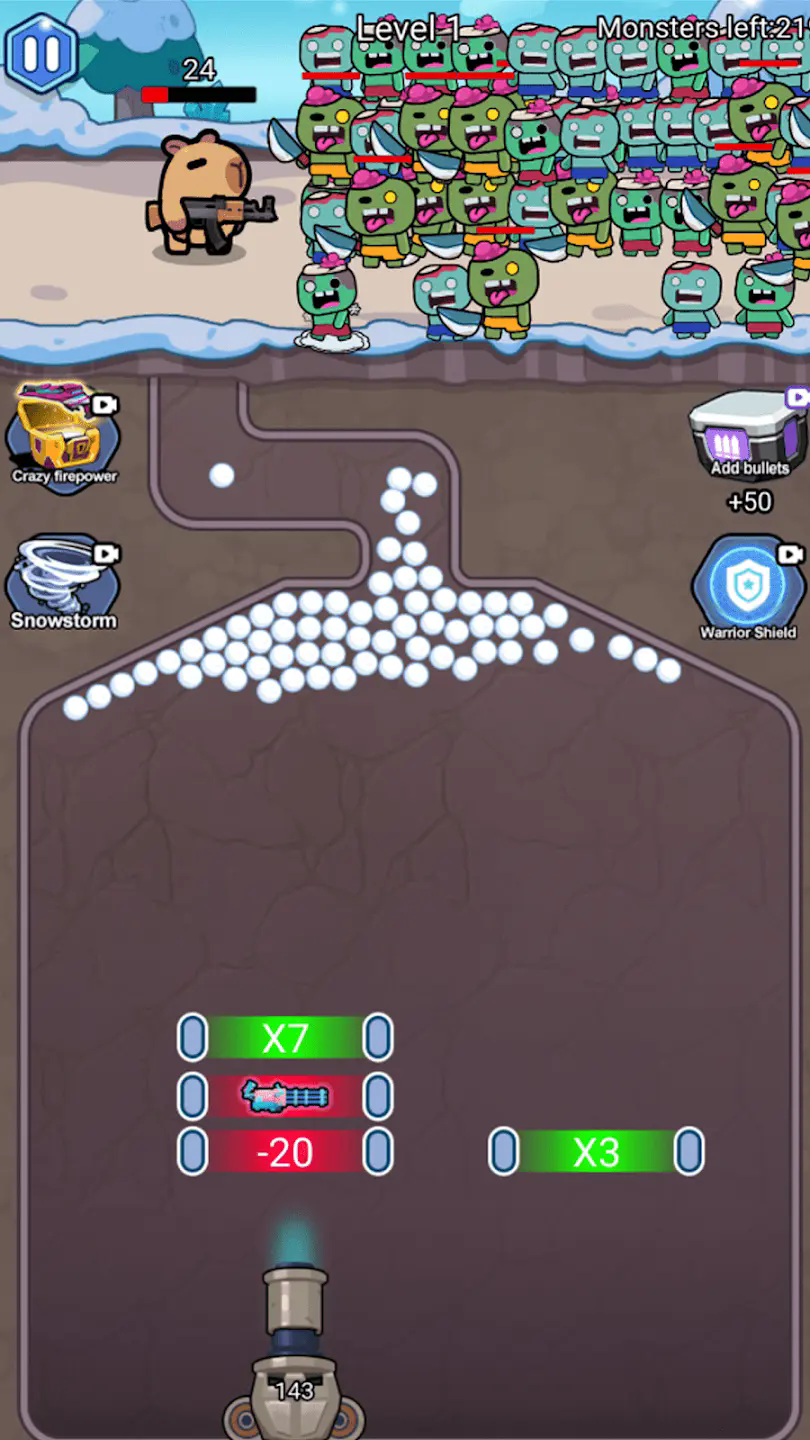 雪球子弹倍增器截图1