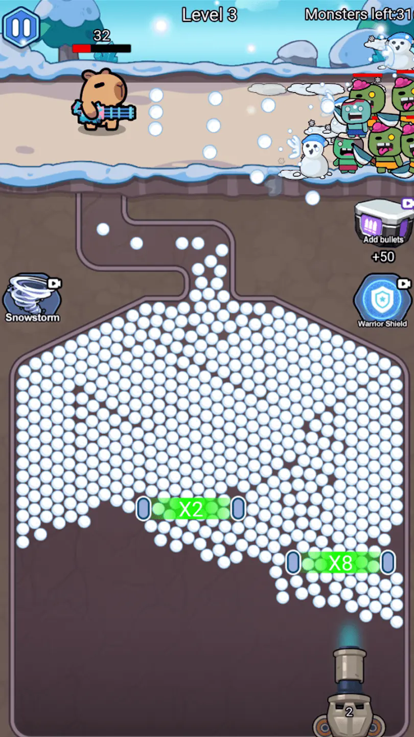 雪球子弹倍增器截图4