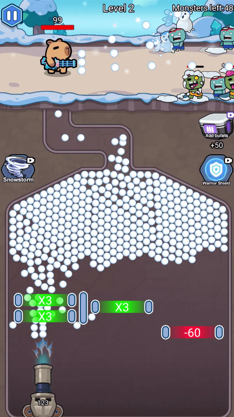雪球子弹倍增器截图5