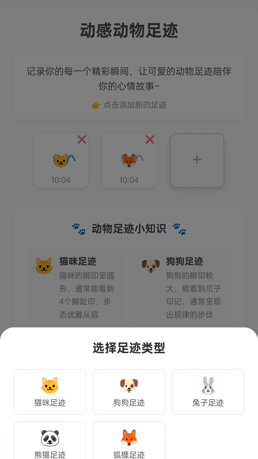 动感足迹截图1