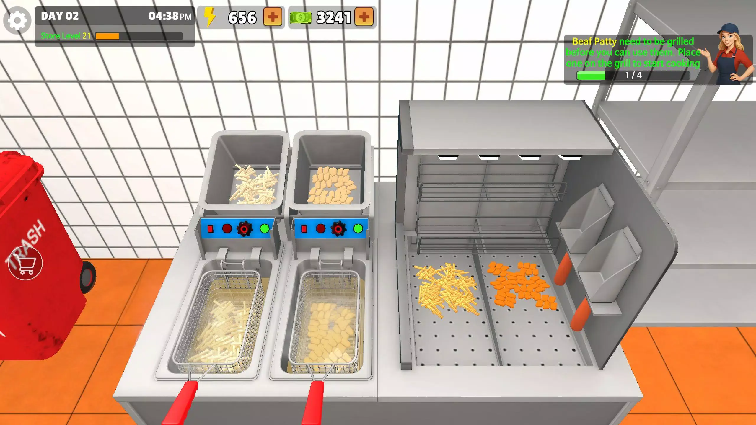 我的汉堡屋模拟器截图2