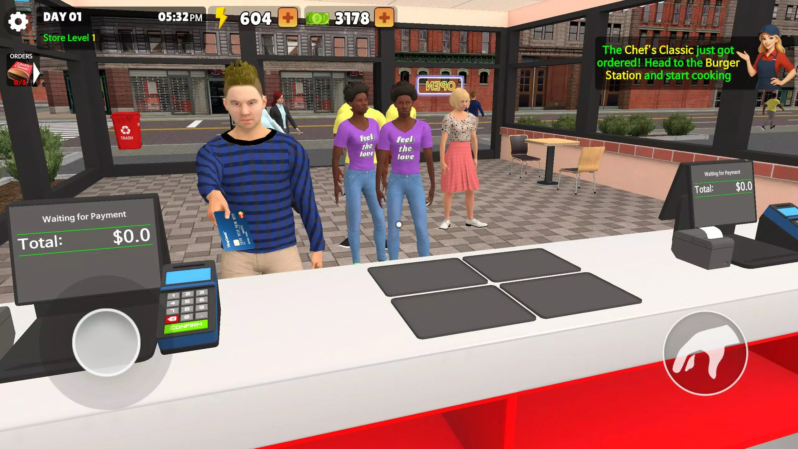 我的汉堡屋模拟器截图5