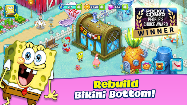 海绵宝宝冒险果酱世界官方版截图1