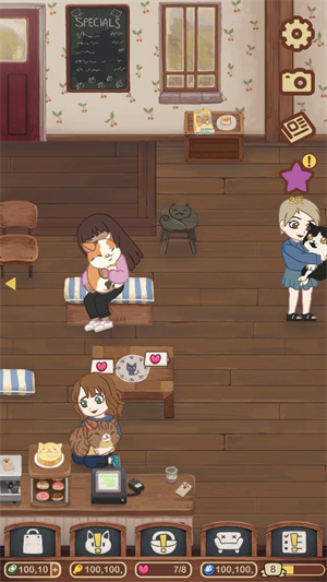 绒毛猫咖啡厅3.13最新版截图4
