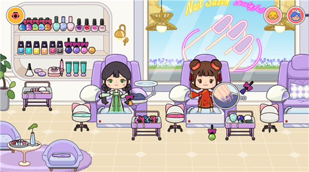 米加小镇美甲店2025截图2
