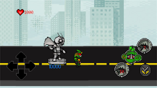 奥特曼vs假面骑士游戏手机版截图1