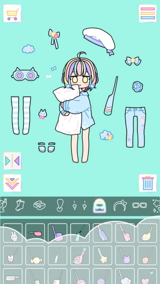 缤纷女孩换装中文版截图4