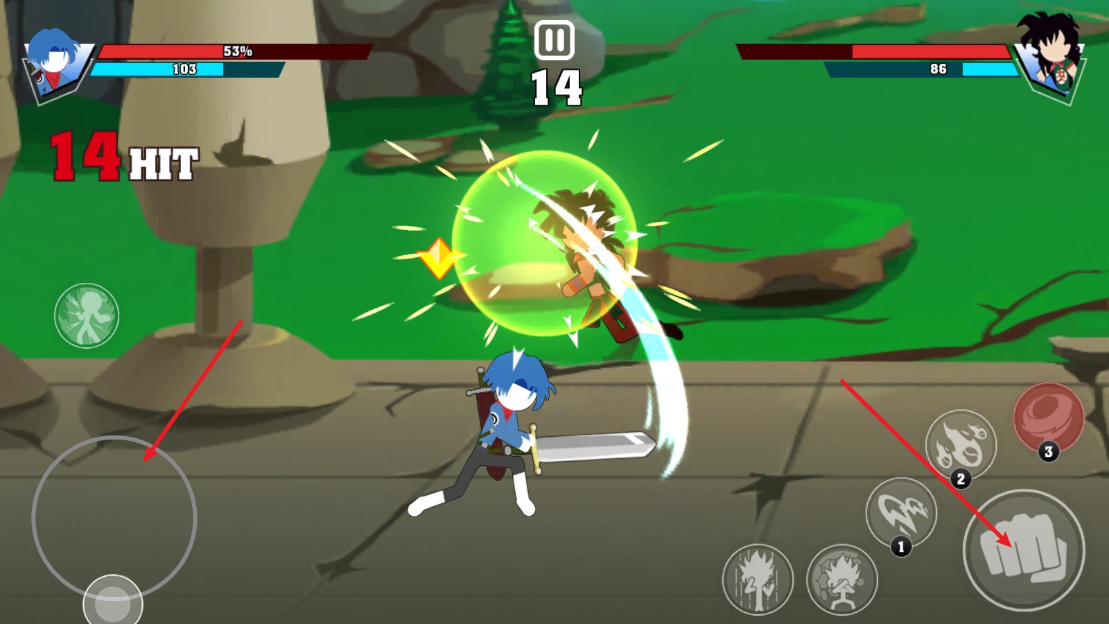 火柴人龙珠对决