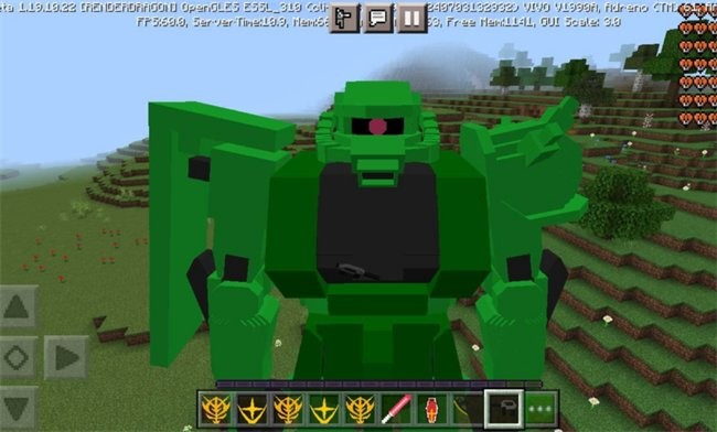 我的世界高达MOD手机版截图1