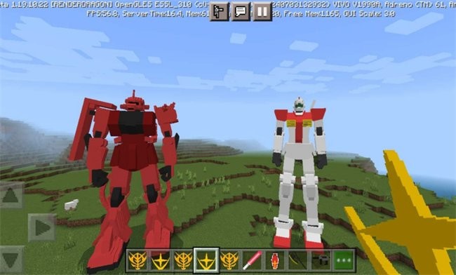 我的世界高达MOD手机版截图3