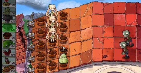 植物娘大战僵尸官方版