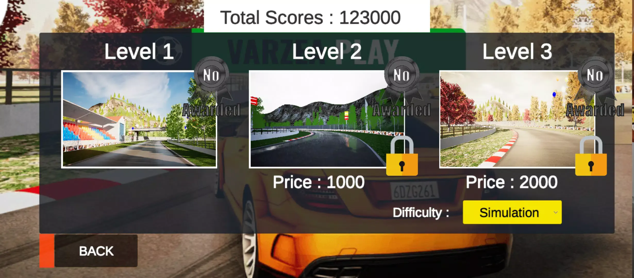 瓦尔泽亚赛车截图1