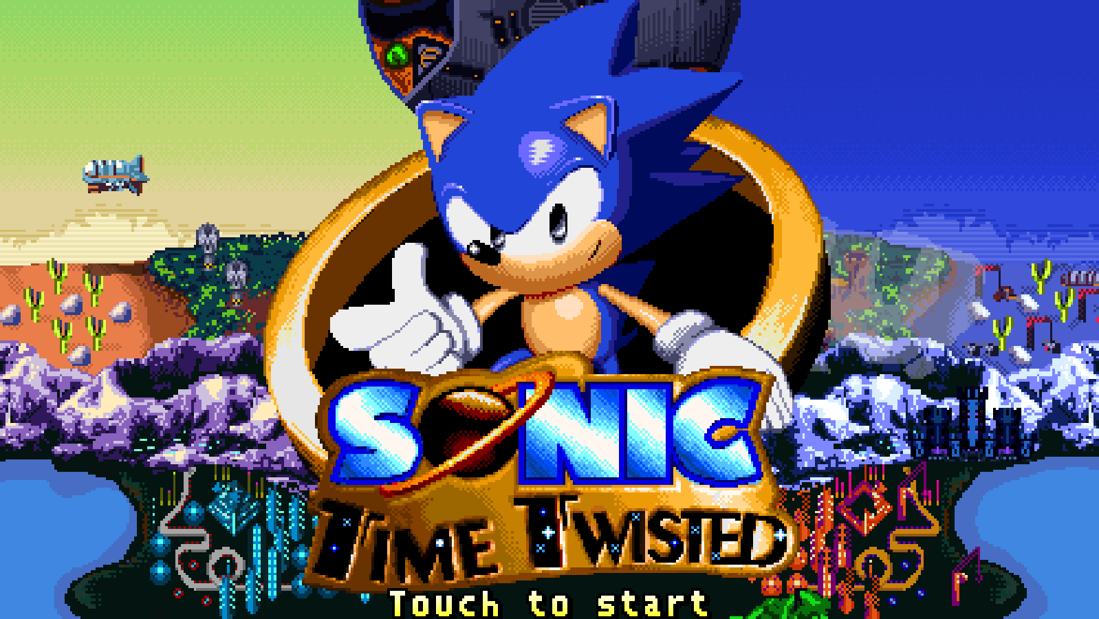 索尼克时间扭曲手机版截图5