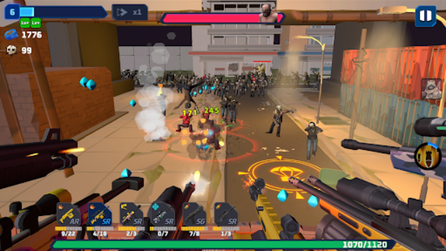 子弹风暴僵尸浪潮中文版截图2