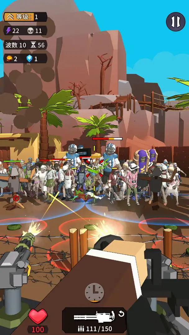 方块人绝地恰鸡战场截图1