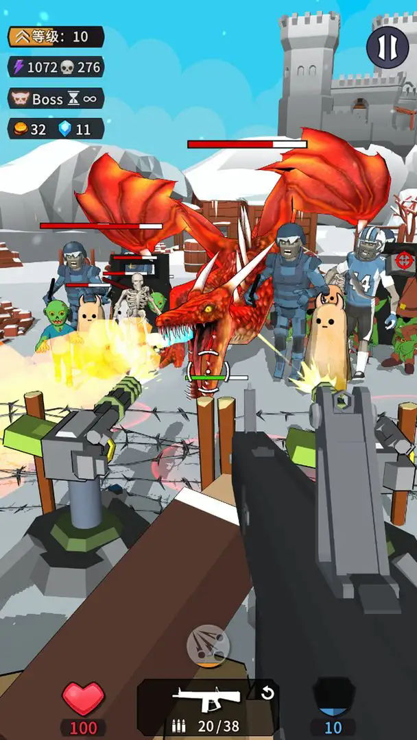 方块人绝地恰鸡战场