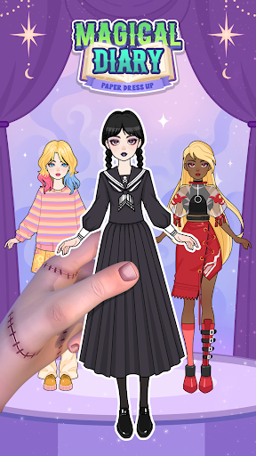 魔法日记纸上装扮官方版截图1
