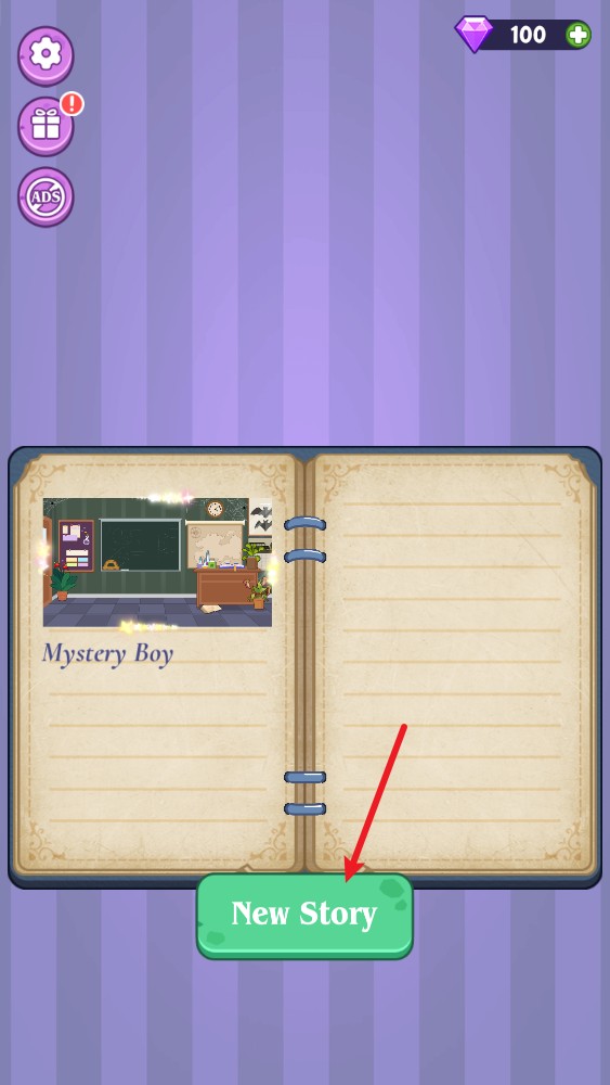 魔法日记纸上装扮