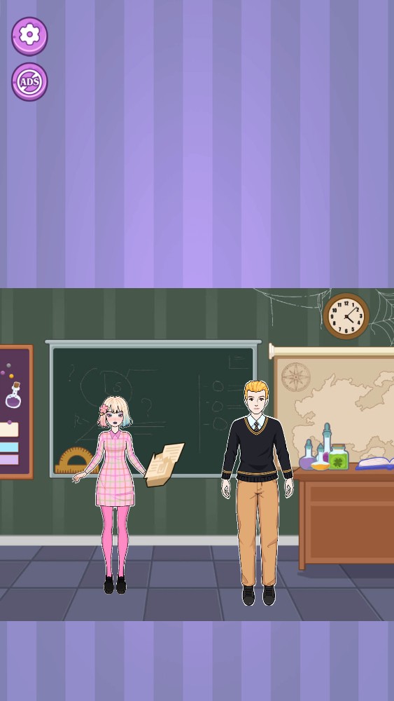 魔法日记纸上装扮