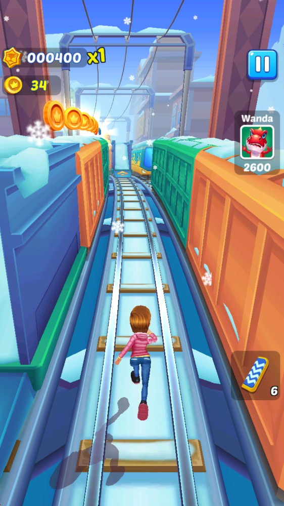 地铁公主赛跑者