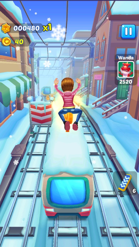 地铁公主赛跑者