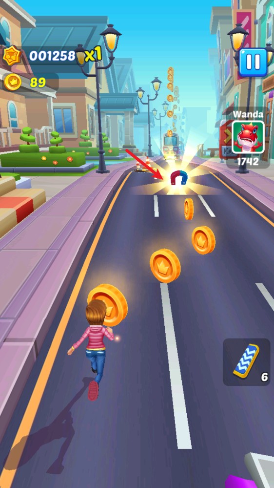 地铁公主赛跑者