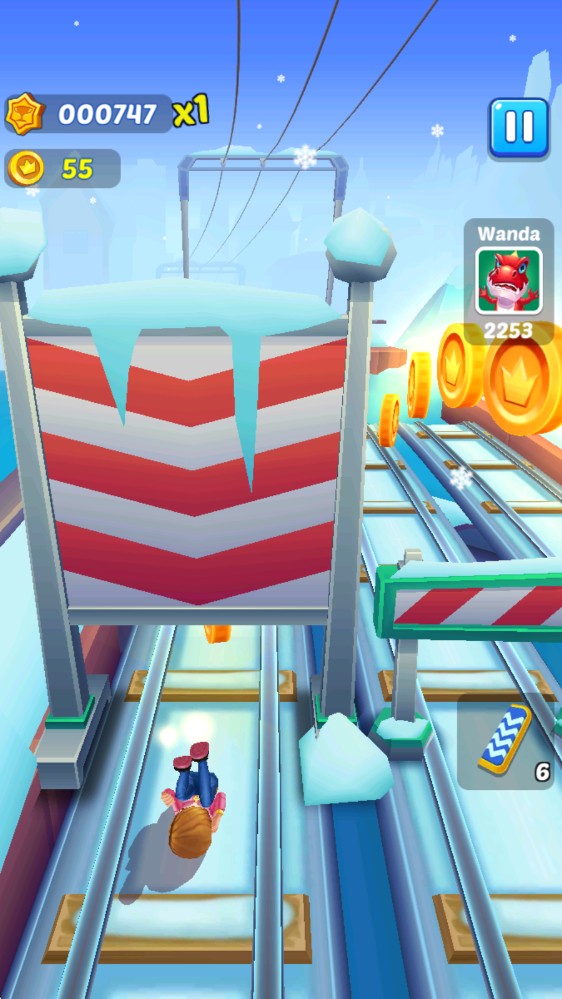 地铁公主赛跑者