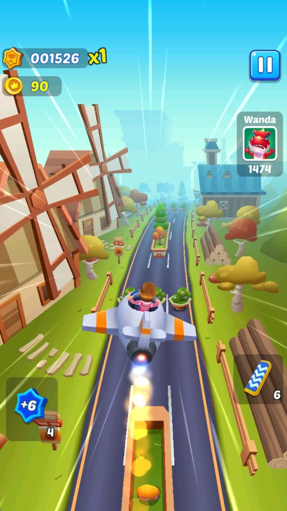 地铁公主赛跑者