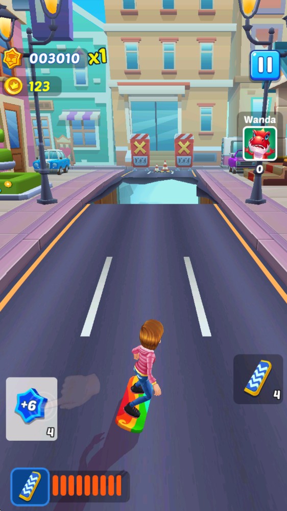 地铁公主赛跑者