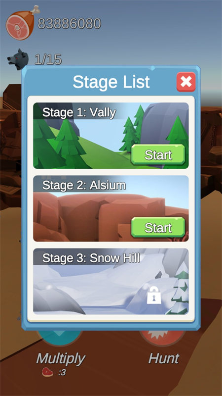 狼群模拟器中文版截图1