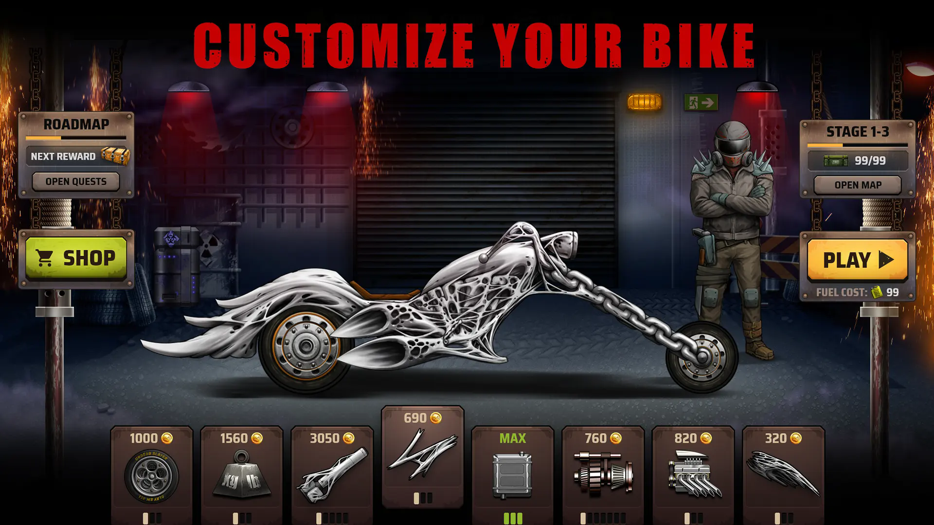 死亡山赛车僵尸攀爬截图5