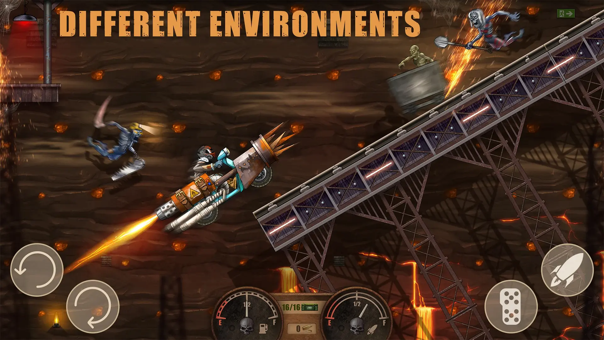 死亡山赛车僵尸攀爬