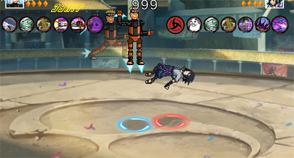 像素火影机械鸣人手机版截图1