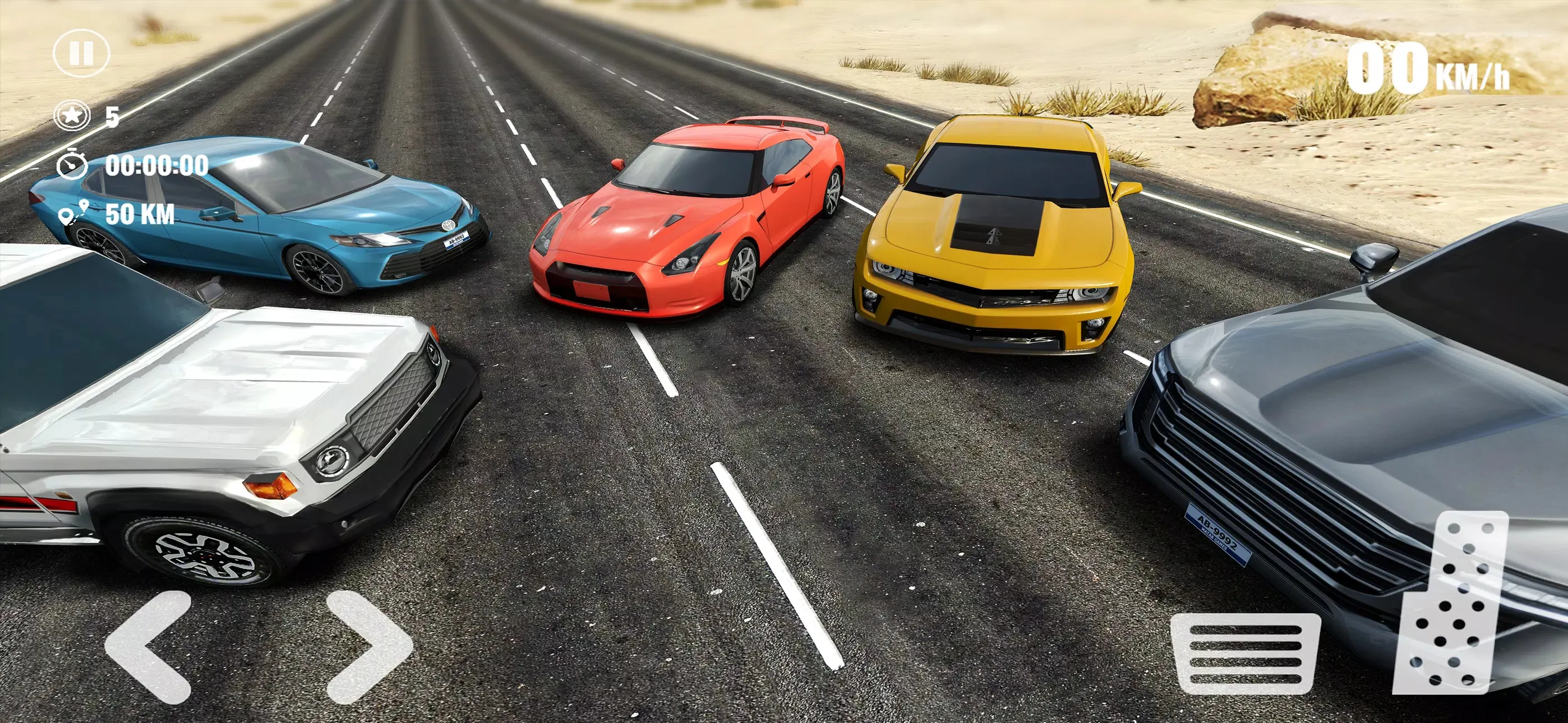 公路赛车交通速度截图3