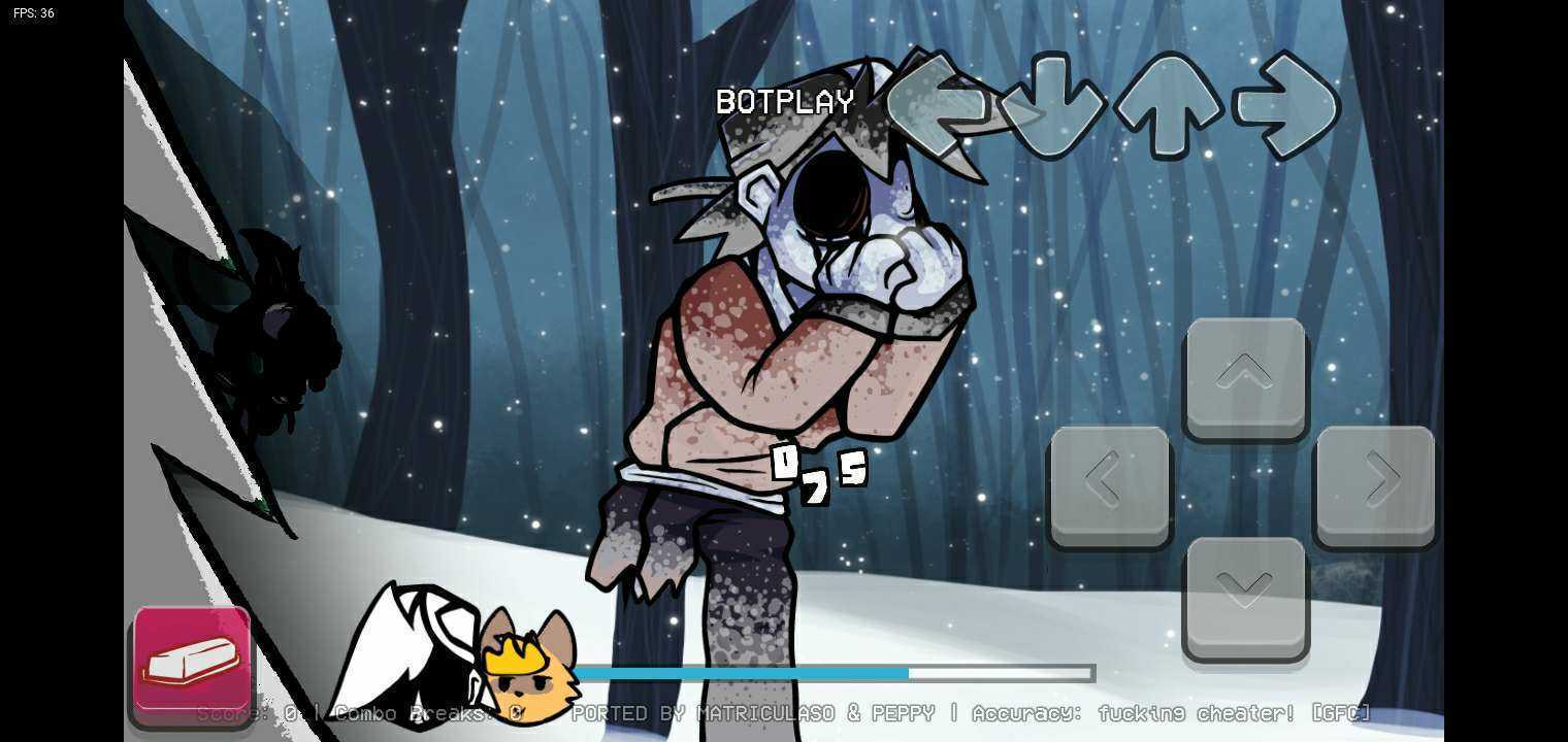 FNF白银山之雪v2截图3