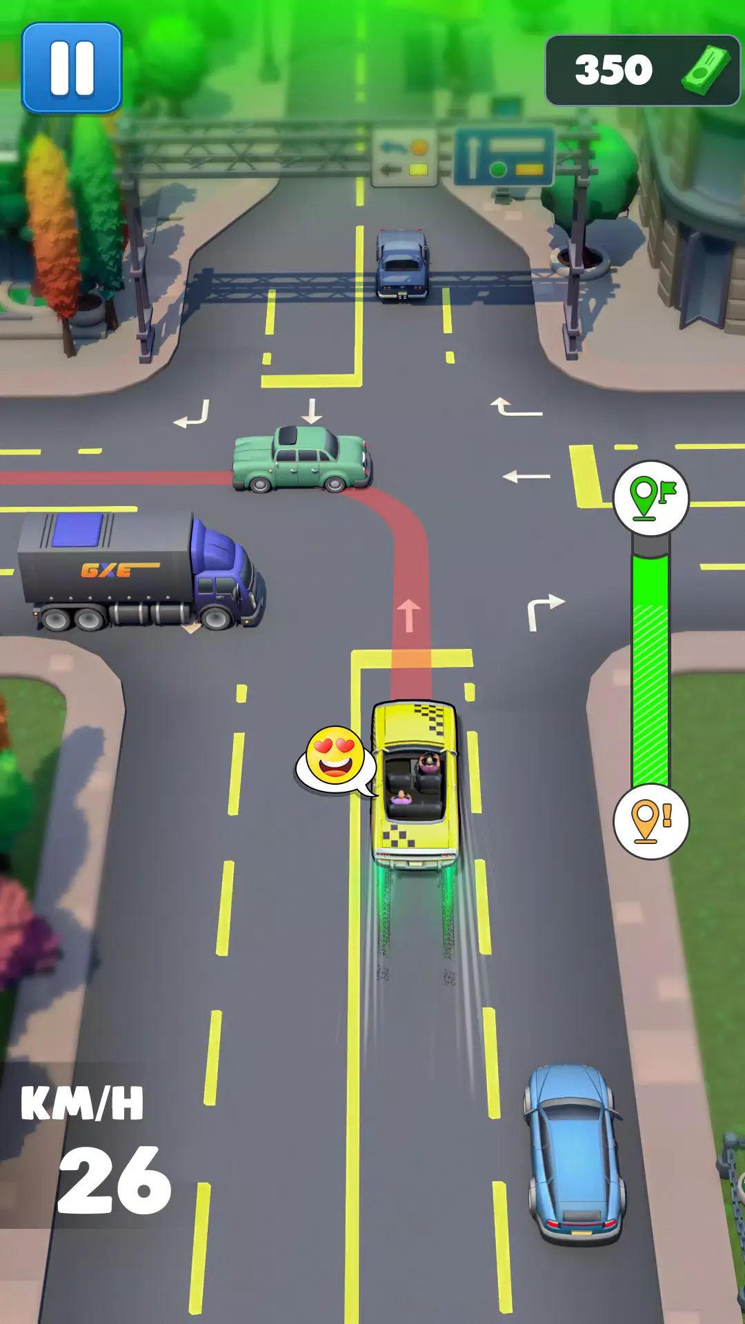 出租车狂飙3D截图2